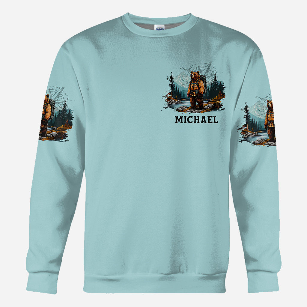 Wander Bear - Personalized Camping All Over Shirt