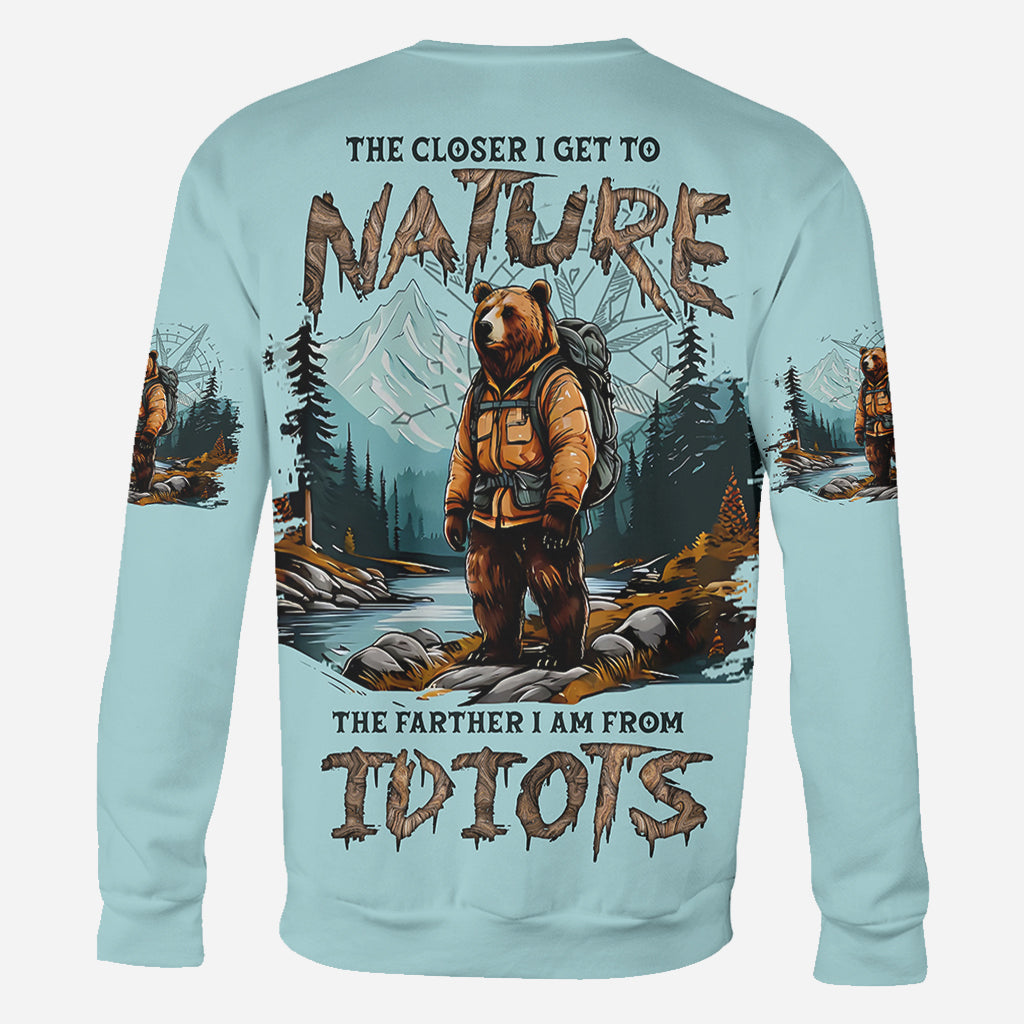 Wander Bear - Personalized Camping All Over Shirt