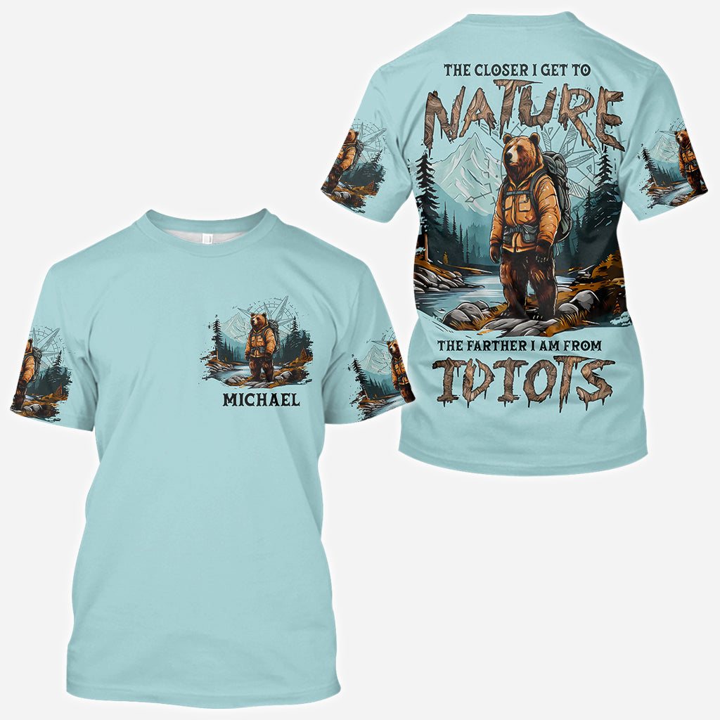 Wander Bear - Personalized Camping All Over Shirt