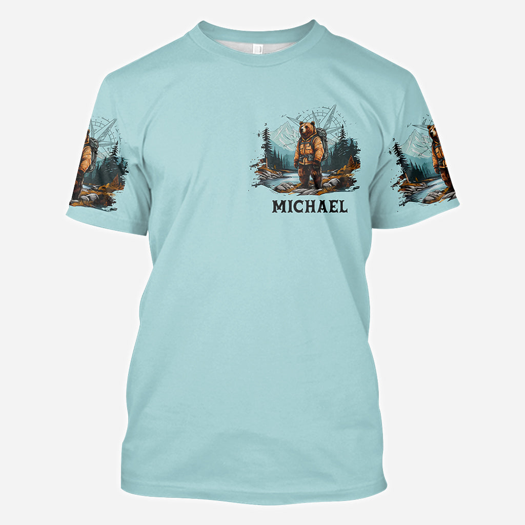 Wander Bear - Personalized Camping All Over Shirt