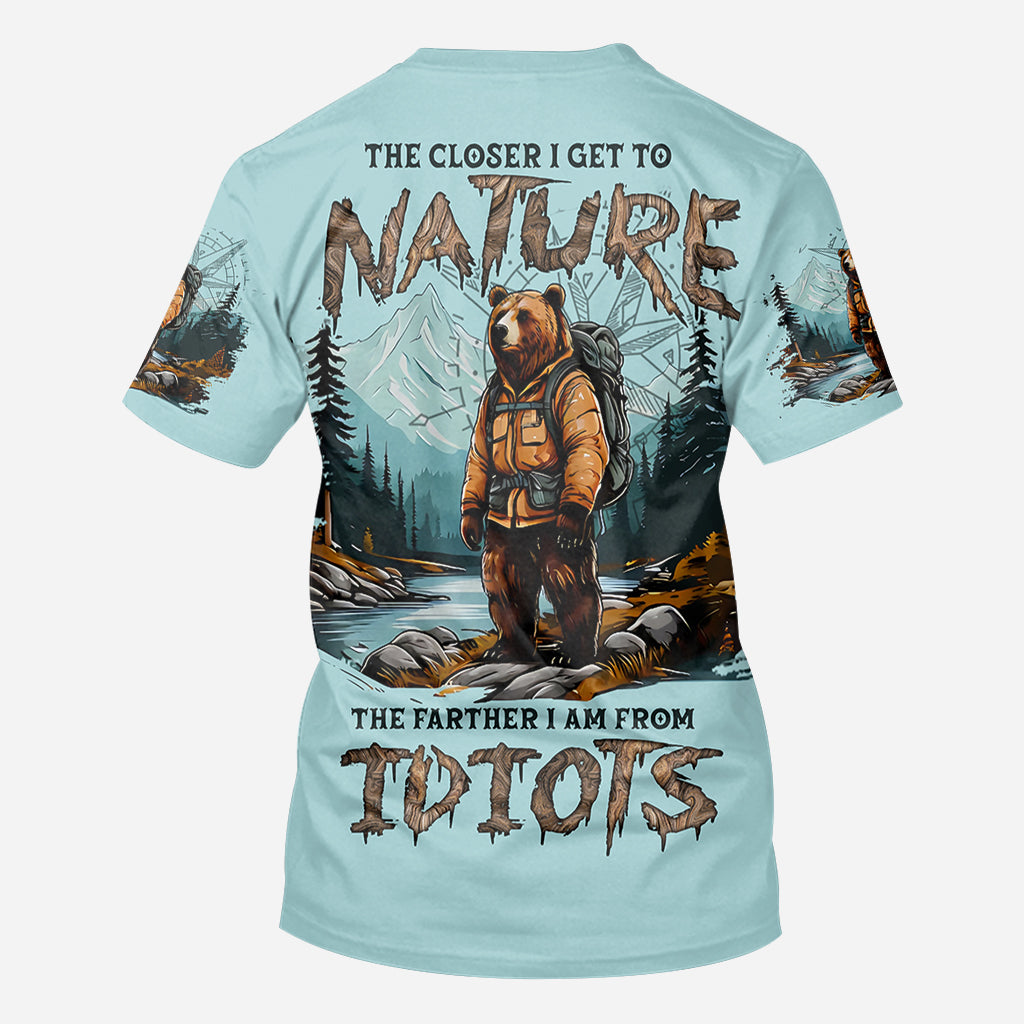 Wander Bear - Personalized Camping All Over Shirt