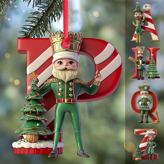 Fröhliche Weihnachten Alphabet - Personalisierter Kinderschmuck