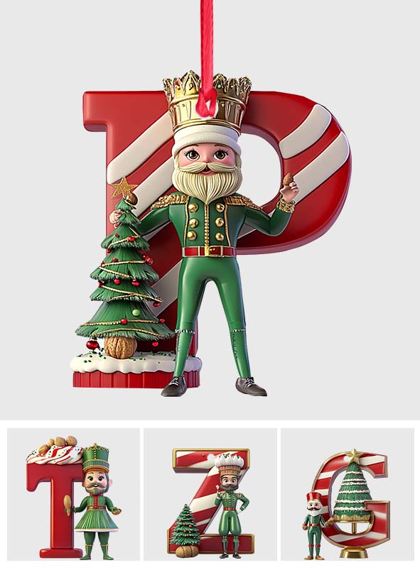 Fröhliche Weihnachten Alphabet - Personalisierter Kinderschmuck