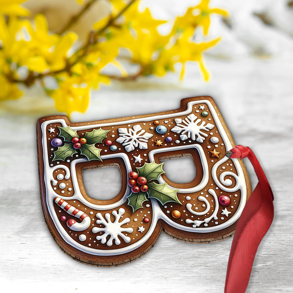 Lebkuchenbuchstabe – Personalisierter Familienschmuck