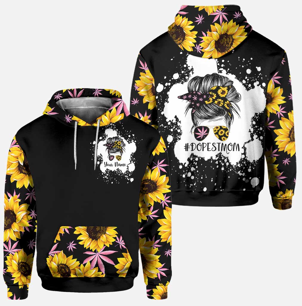 Coolste Mama – Personalisierter Weed-Hoodie und Leggings