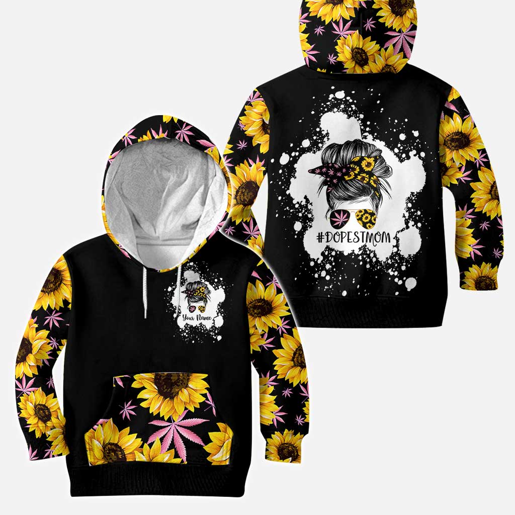 Coolste Mama – Personalisierter Weed-Hoodie und Leggings