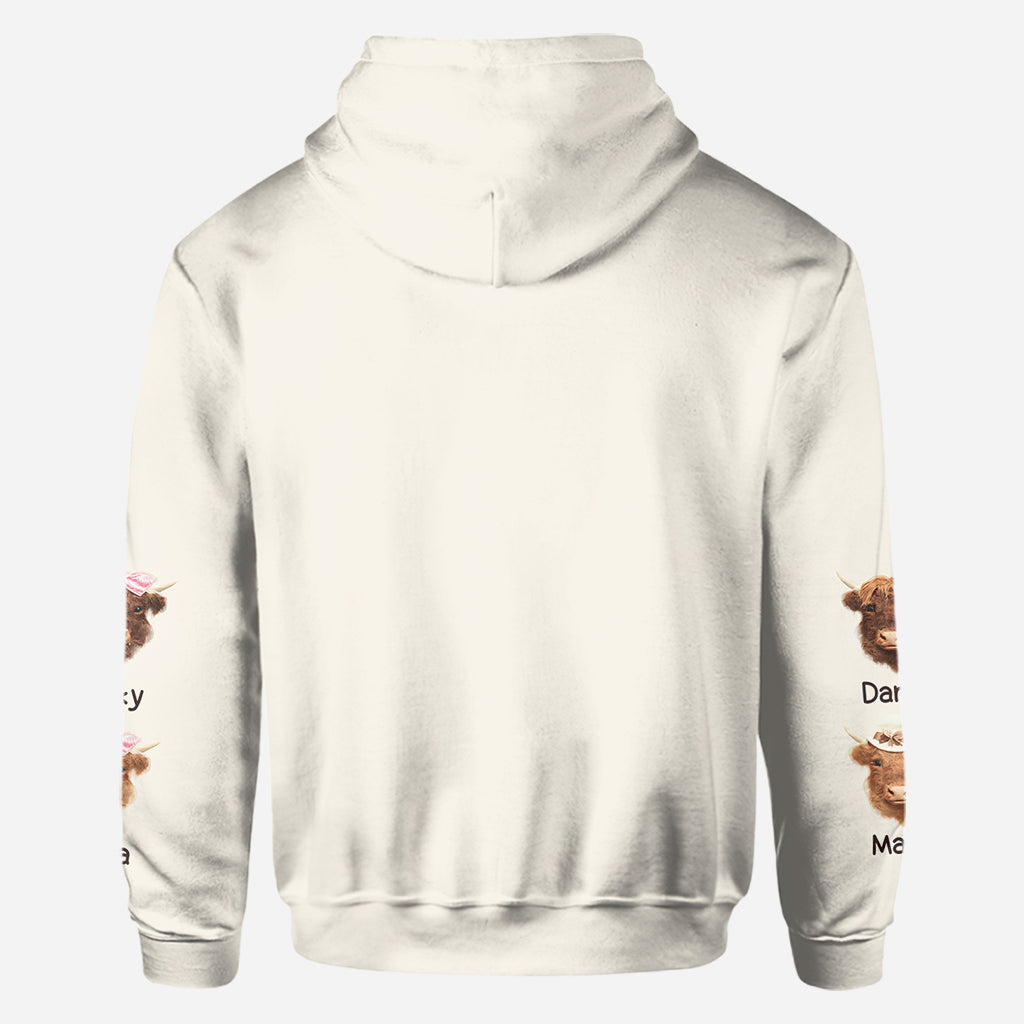 Dieses Mama-Mama-Shirt liebt ihre Herde – personalisiertes Mutter-Shirt