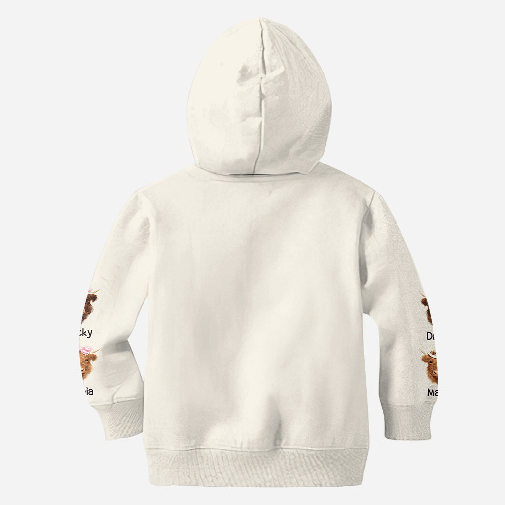 Dieses Mama-Mama-Shirt liebt ihre Herde – personalisiertes Mutter-Shirt