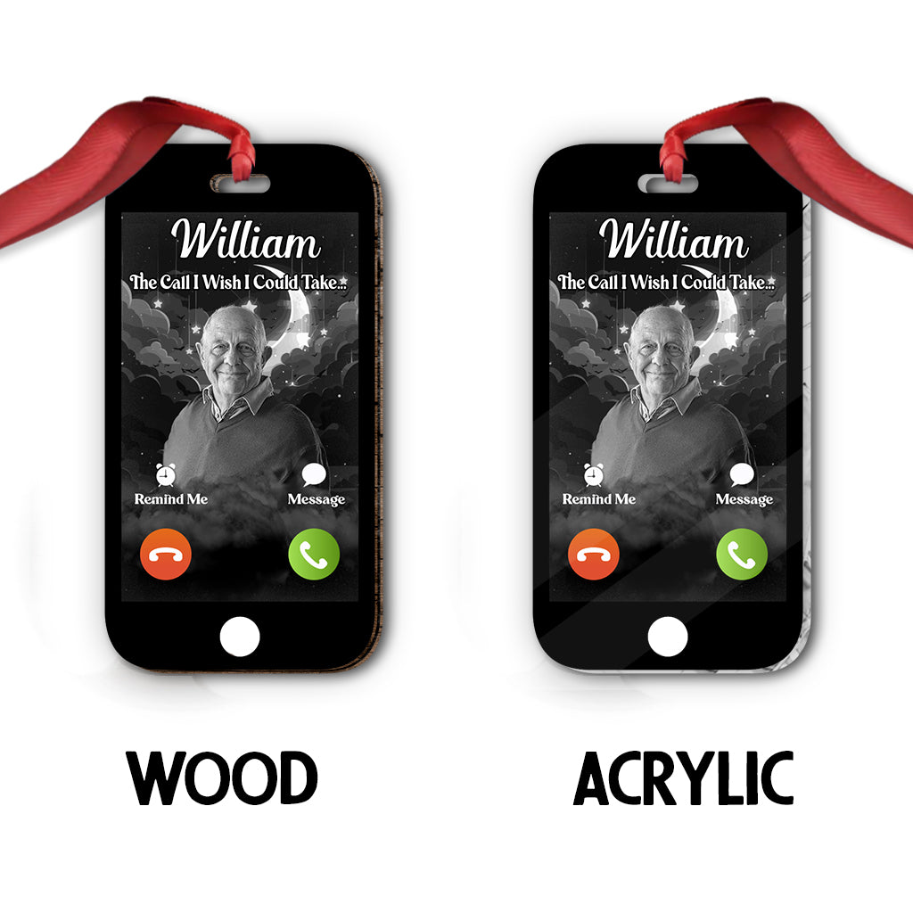 Der Anruf, den ich gerne angenommen hätte – Personalisierter Gedenkschmuck