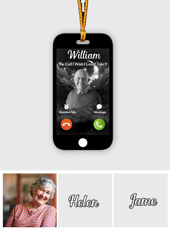 Der Anruf, den ich gerne angenommen hätte – Personalisierter Gedenkschmuck