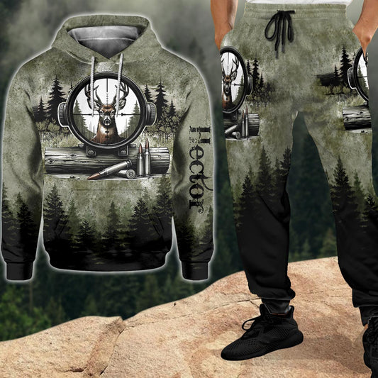 Liebe zur Jagd – Personalisierter Jagd-Hoodie und Jogginghose