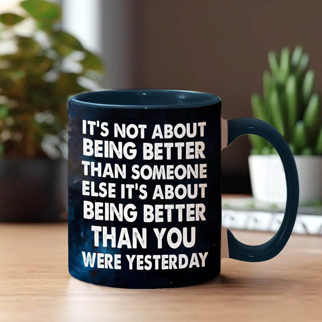 Es geht darum, besser zu werden – personalisierter Hockey-Akzentbecher