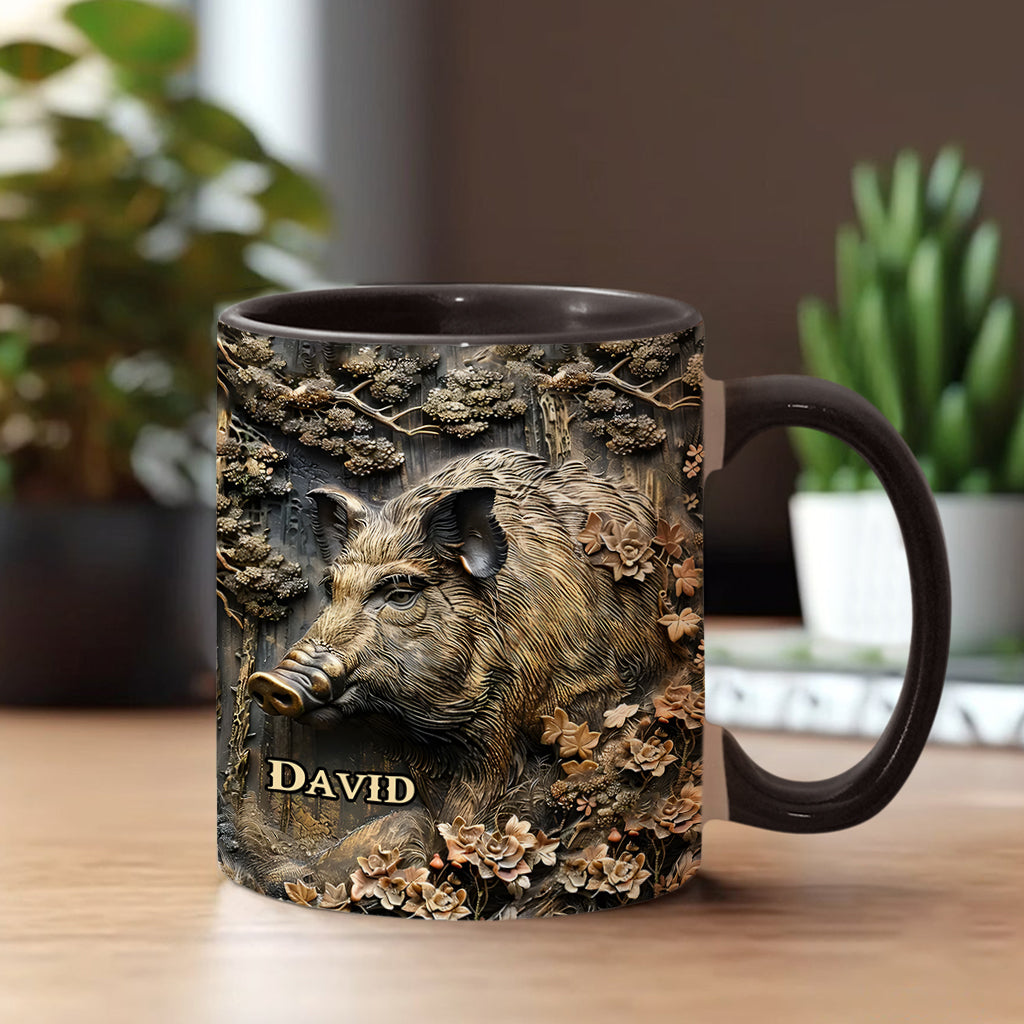 Any Name - Personalized Hunting Accent Mug