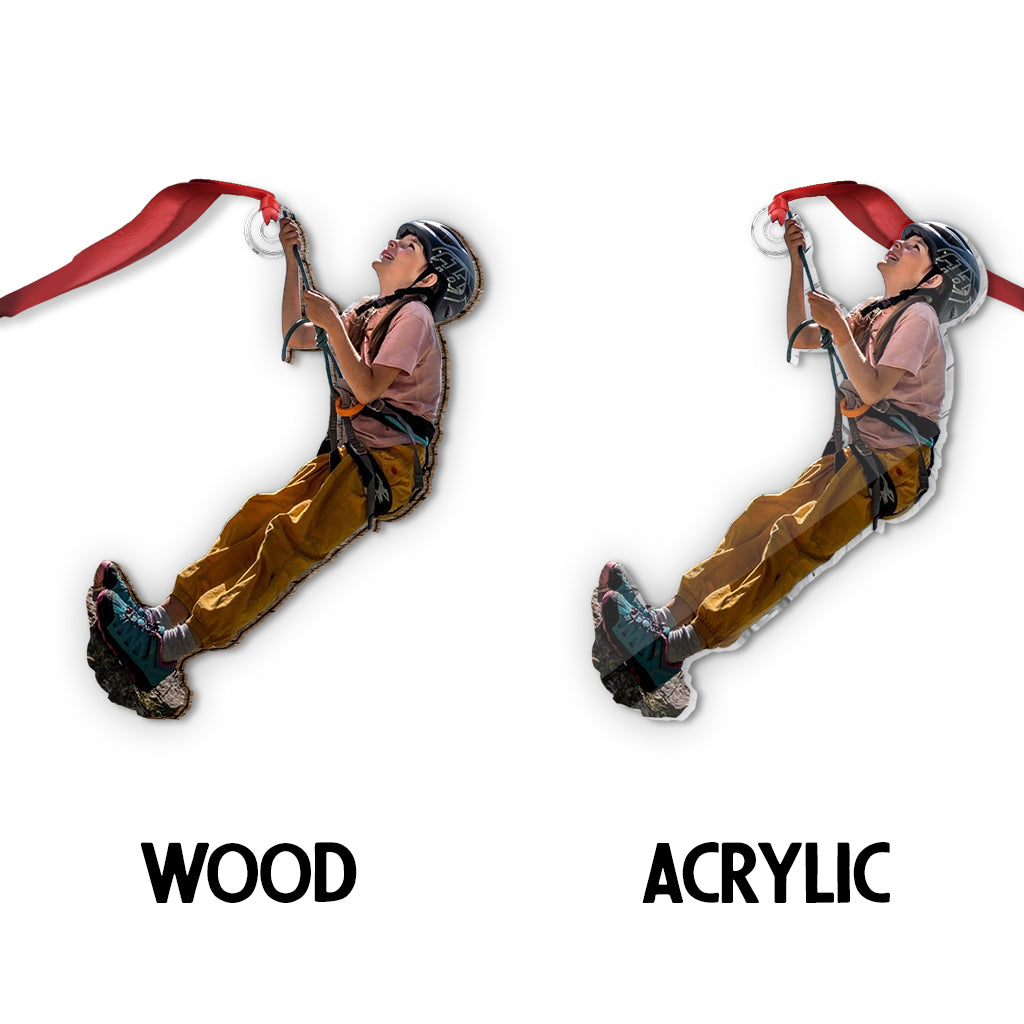 Any Photo Cut Out Ornament - Personalized Custom Shaped Ornament