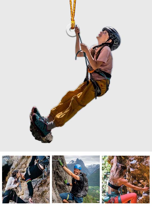 Fotoausschnitt als Ornament – ​​personalisiertes Ornament in individueller Form