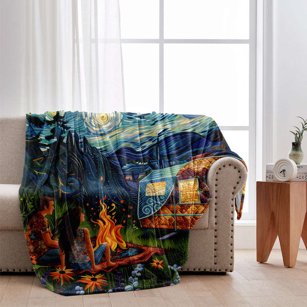 Abenteuerpartner fürs Leben – Personalisierte Pärchendecke