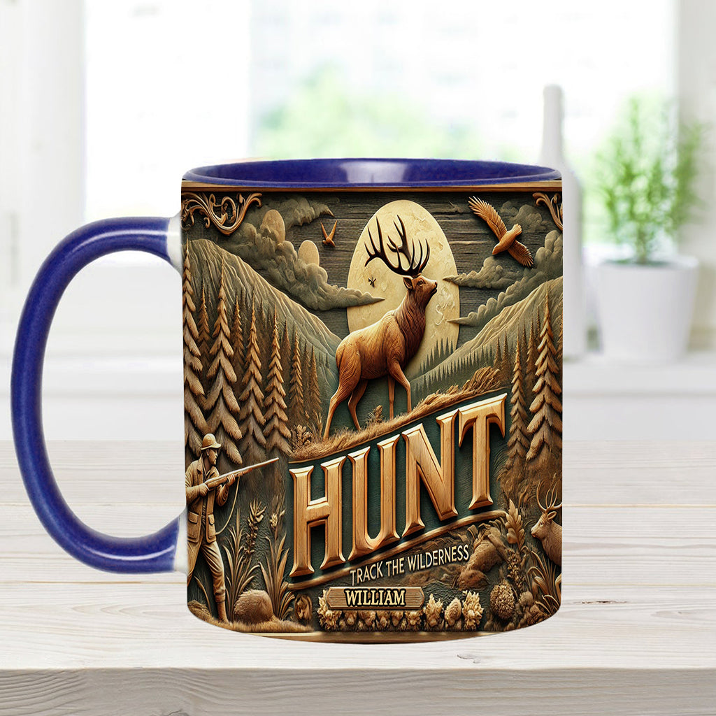 Love Hunting - Personalized Hunting Accent Mug
