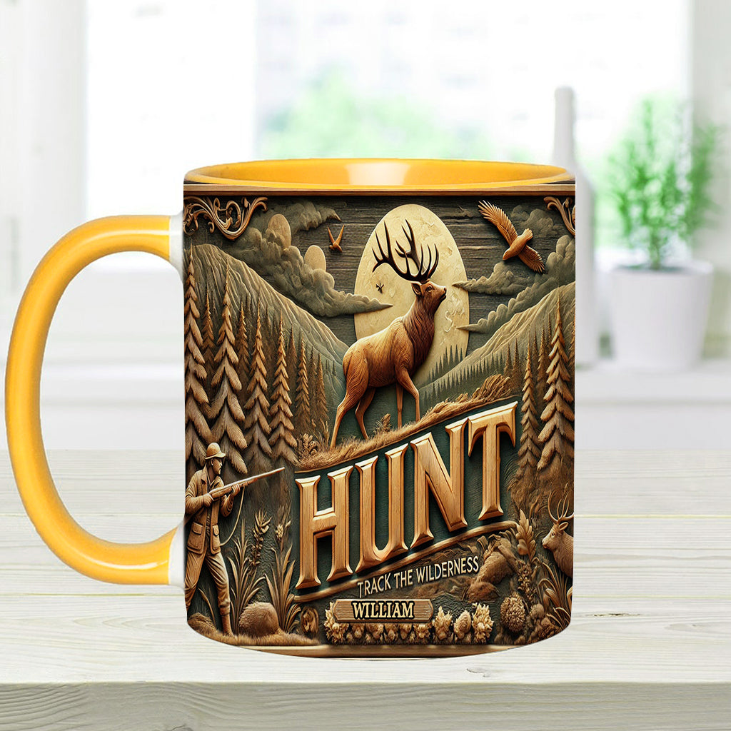 Love Hunting - Personalized Hunting Accent Mug