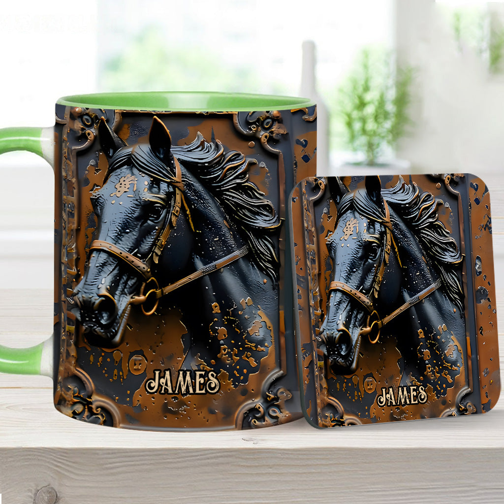 Beautiful Horse - Personalized Horse Accent Mug