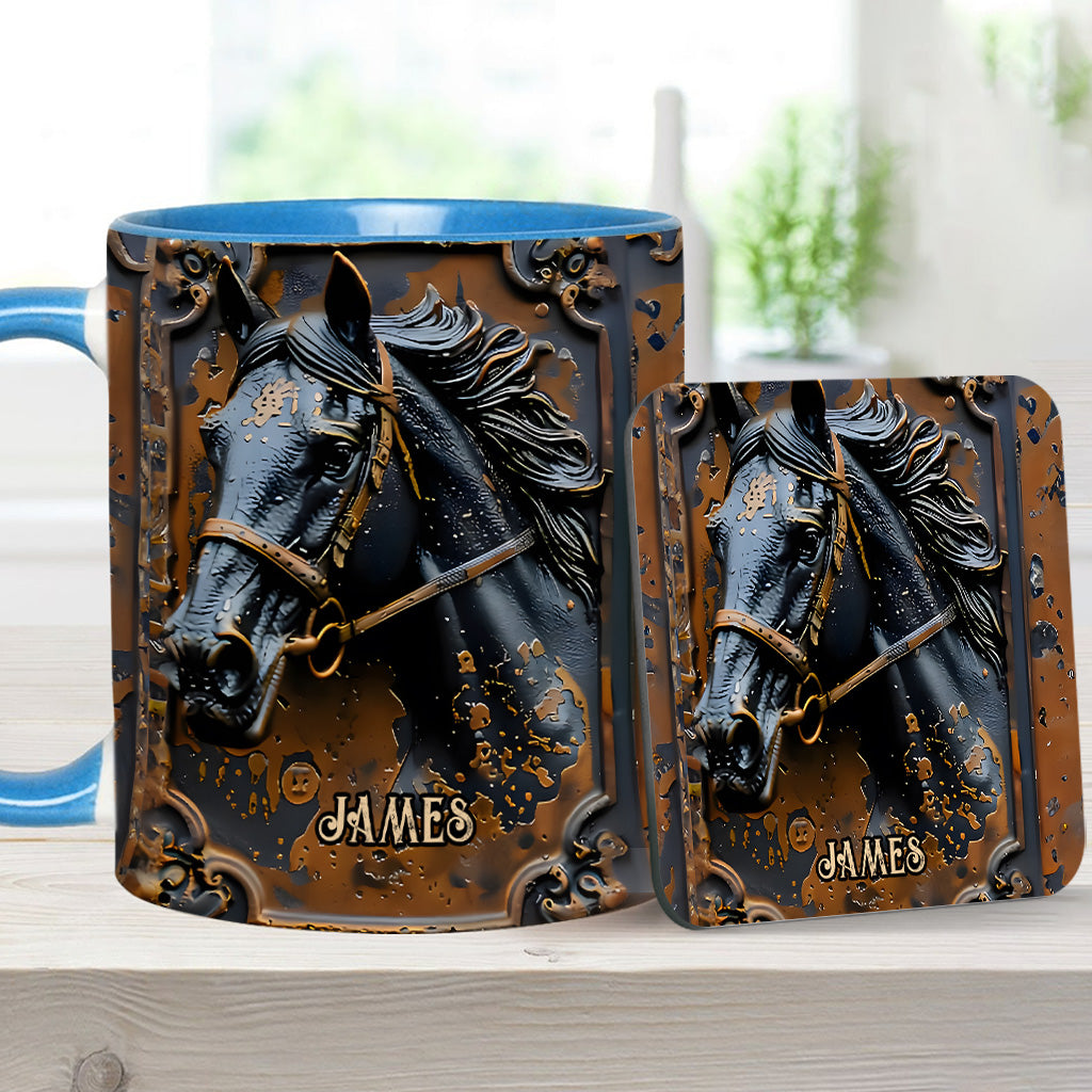 Beautiful Horse - Personalized Horse Accent Mug