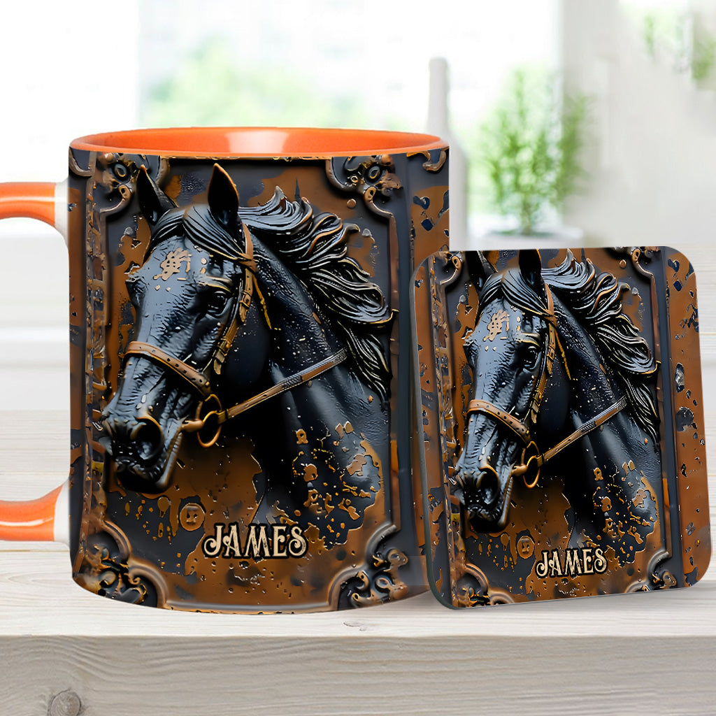 Beautiful Horse - Personalized Horse Accent Mug