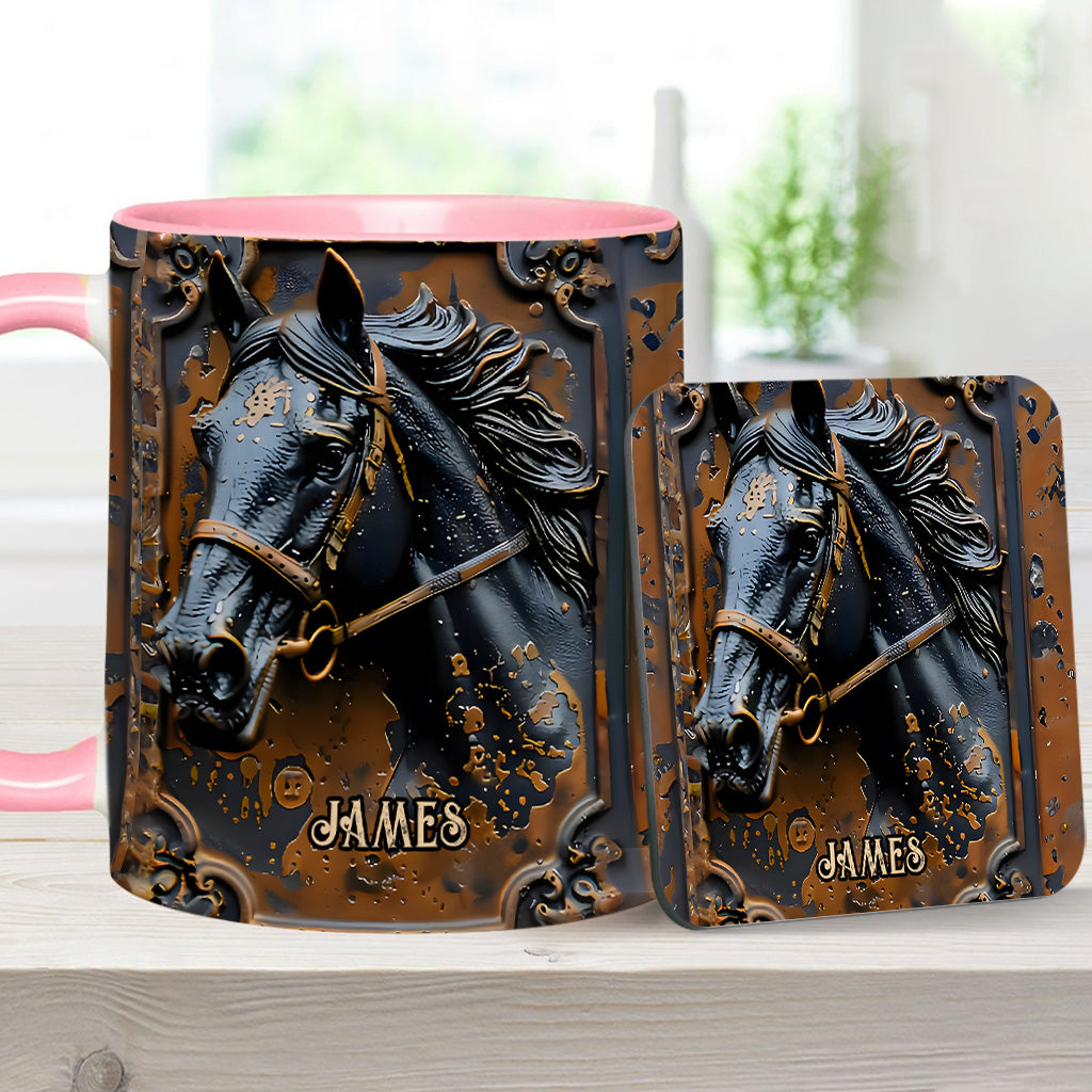 Beautiful Horse - Personalized Horse Accent Mug