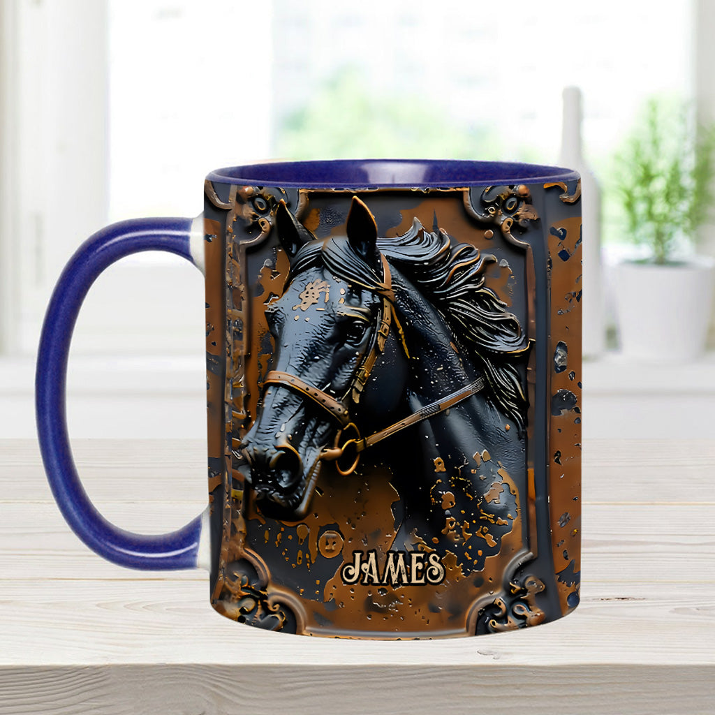 Beautiful Horse - Personalized Horse Accent Mug