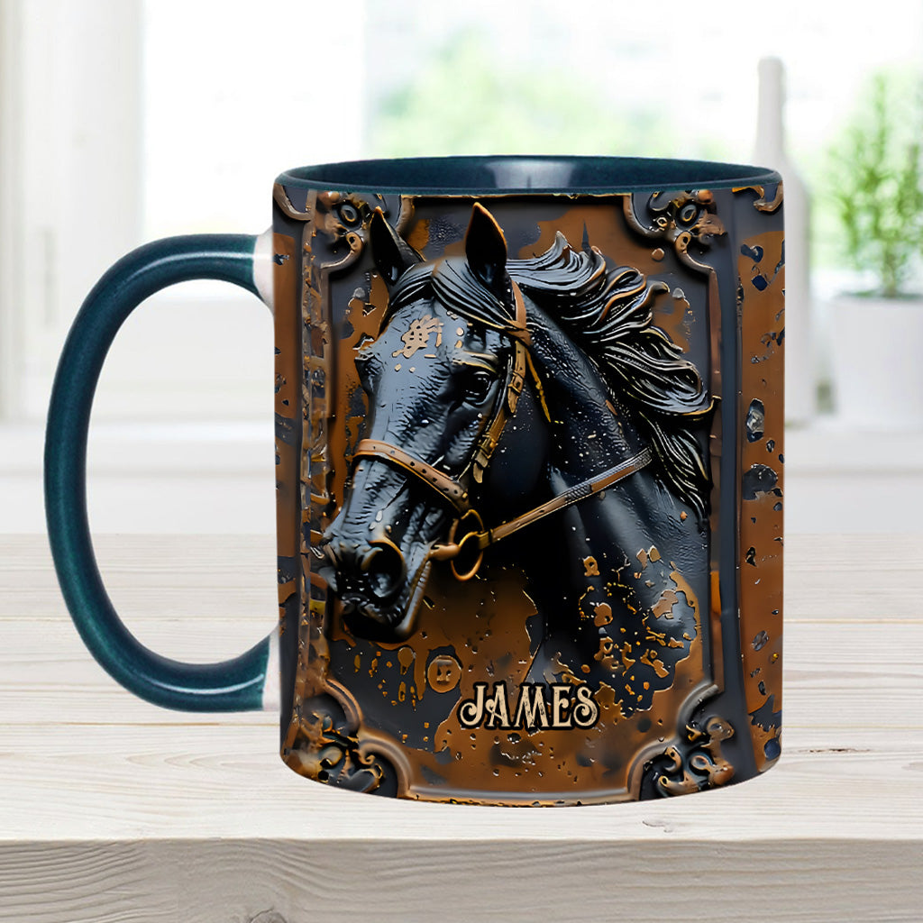 Beautiful Horse - Personalized Horse Accent Mug