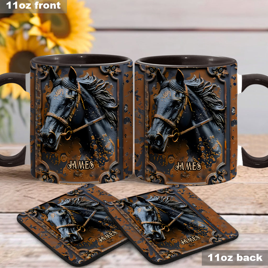 Beautiful Horse - Personalized Horse Accent Mug