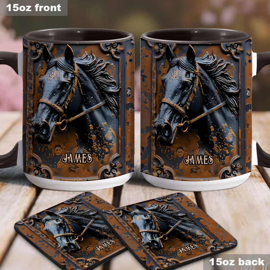 Beautiful Horse - Personalized Horse Accent Mug