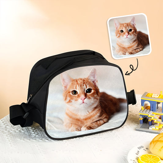 Foto-Lunchbox mit Aufdruck – das perfekte Geschenk für jeden Hunde- oder Katzenliebhaber – personalisierte Isoliertasche