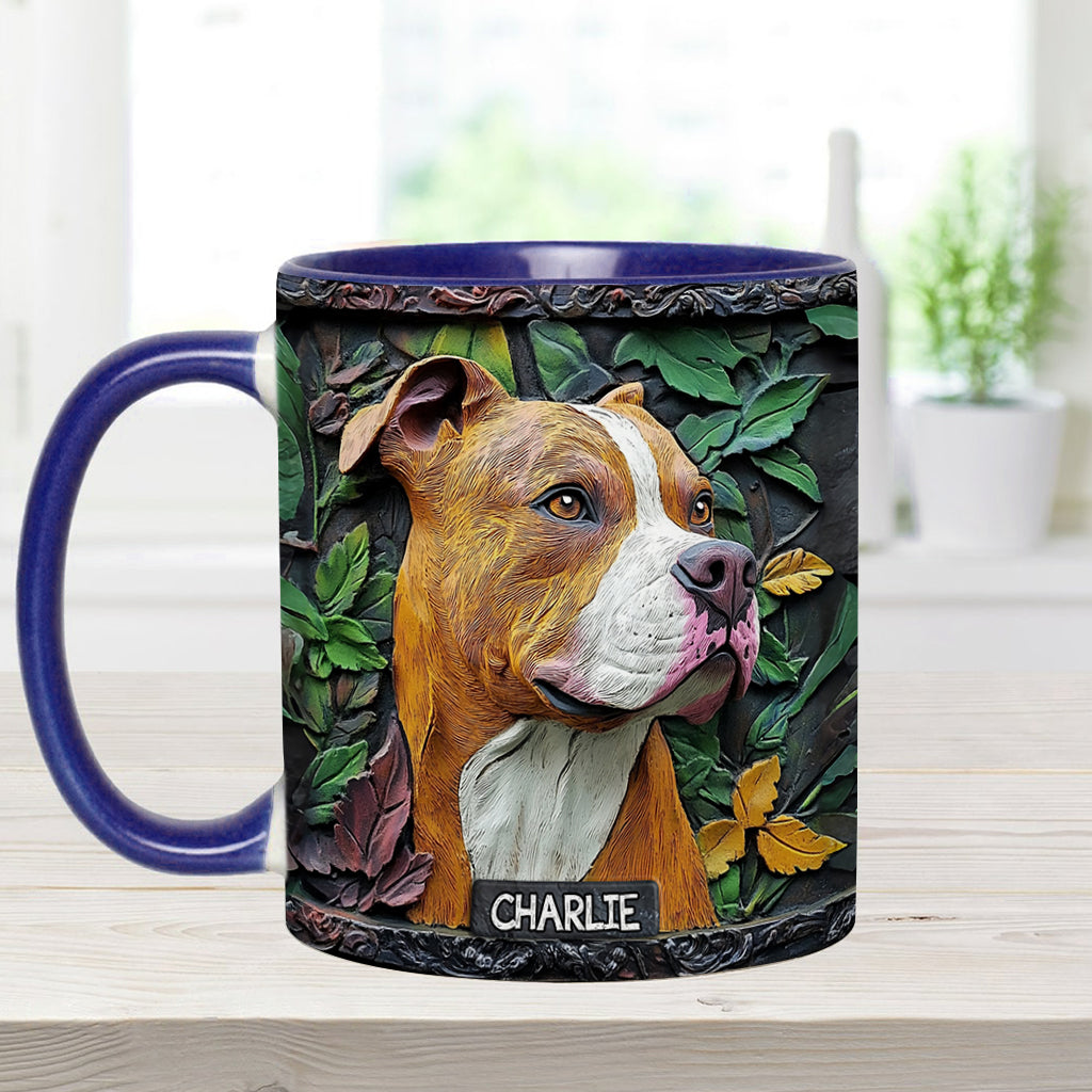 Friend - Personalized Dog Accent Mug