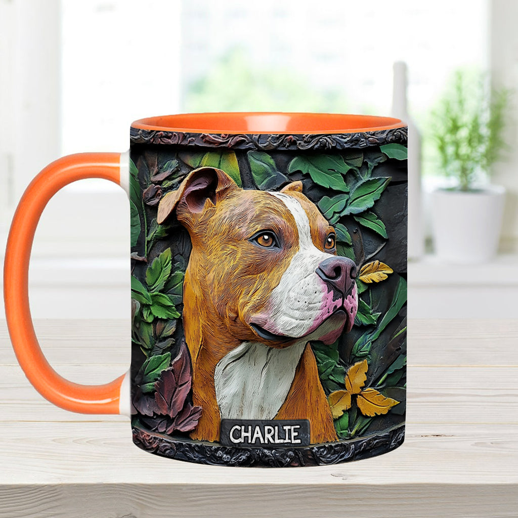 Friend - Personalized Dog Accent Mug