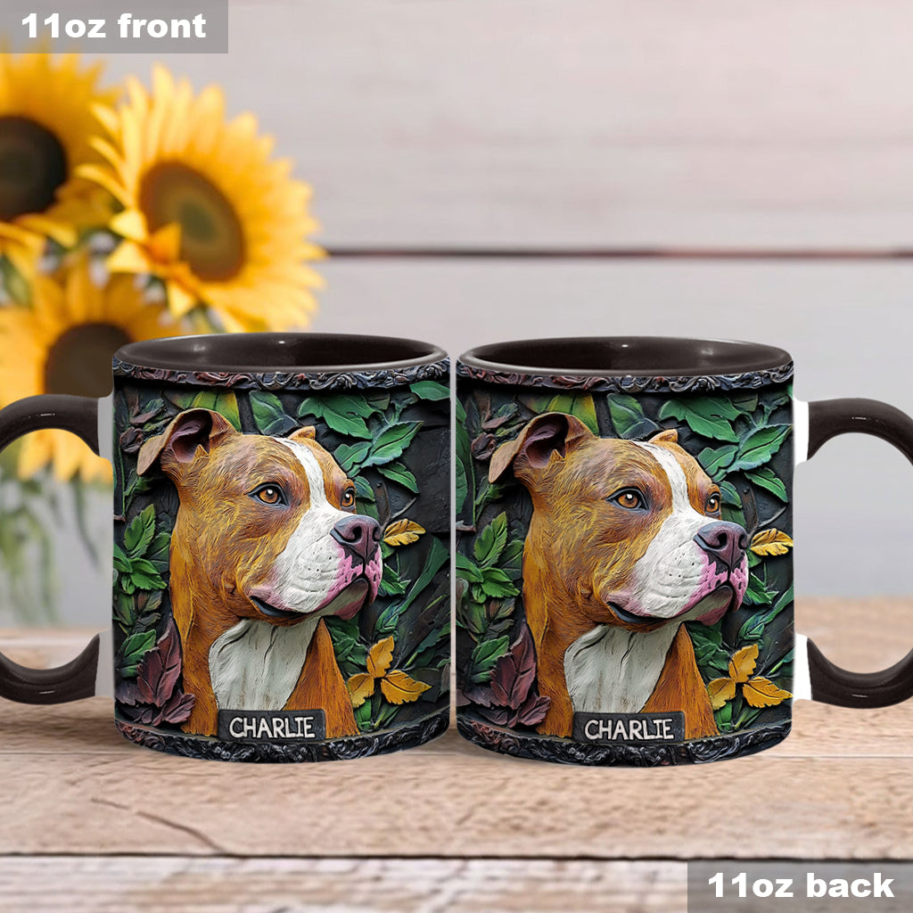 Friend - Personalized Dog Accent Mug