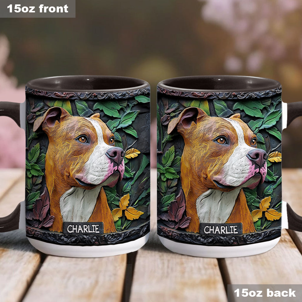 Friend - Personalized Dog Accent Mug