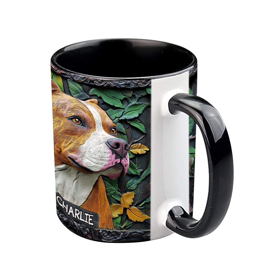 Friend - Personalized Dog Accent Mug