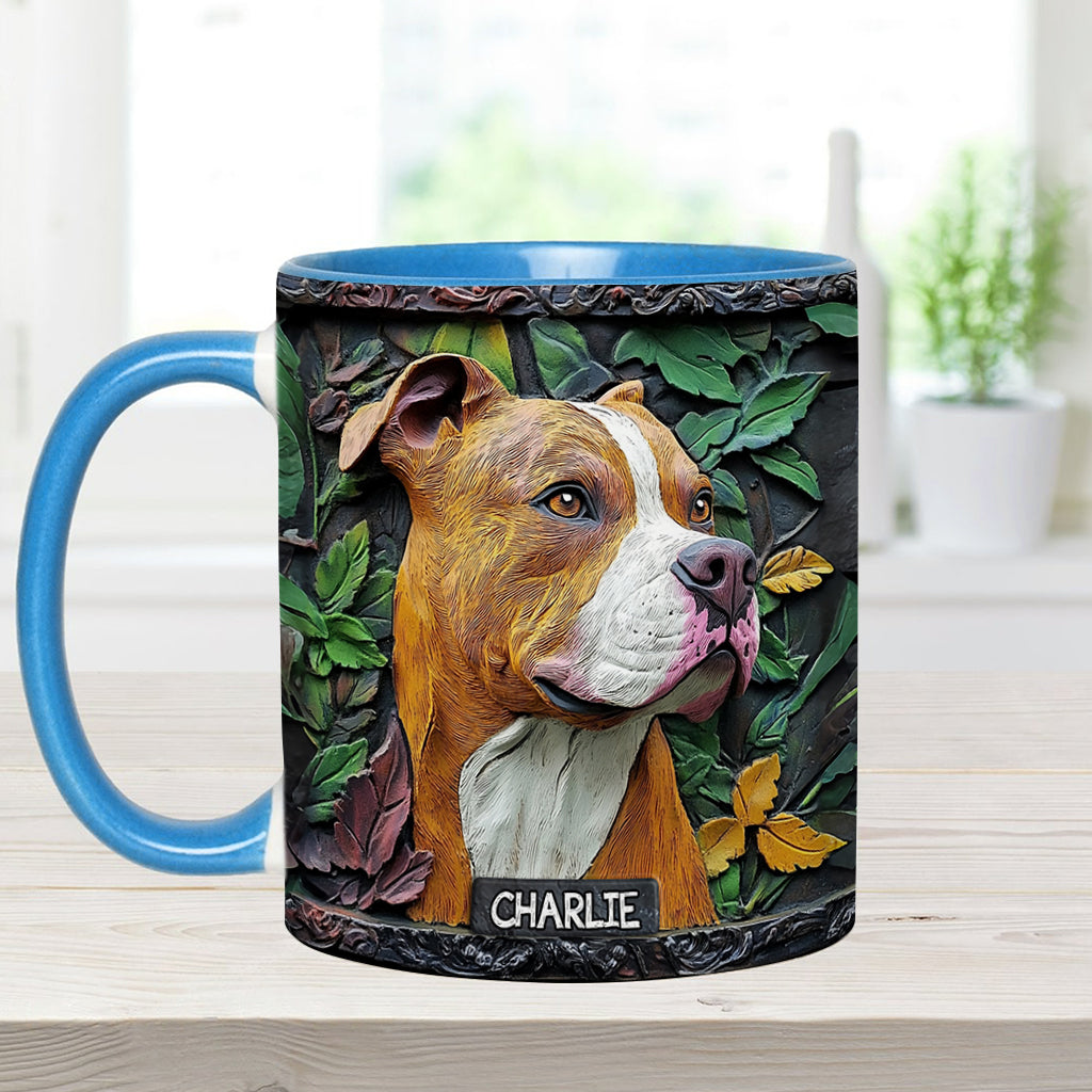 Friend - Personalized Dog Accent Mug