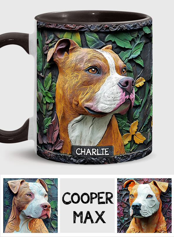 Friend - Personalized Dog Accent Mug