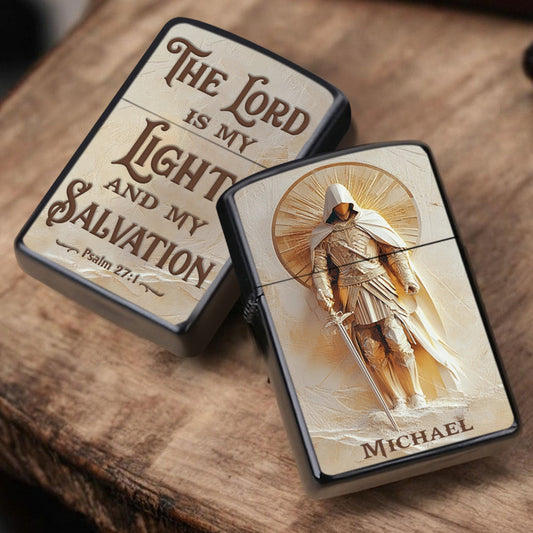 The Lord Is My Light - Personalized Christian Lighter