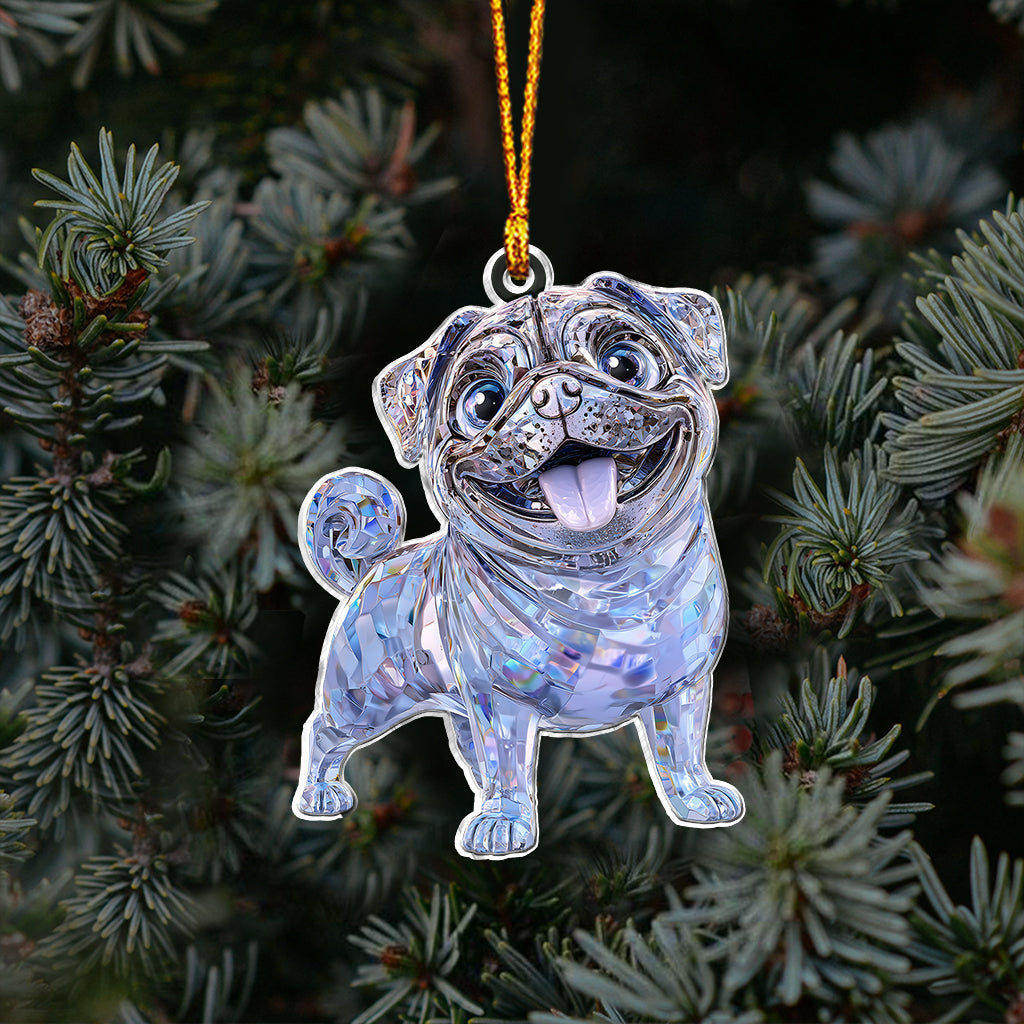 Funny Dogs - Personalized Dog Ornament