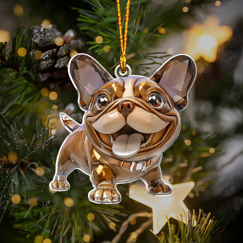 Funny Dogs - Personalized Dog Ornament