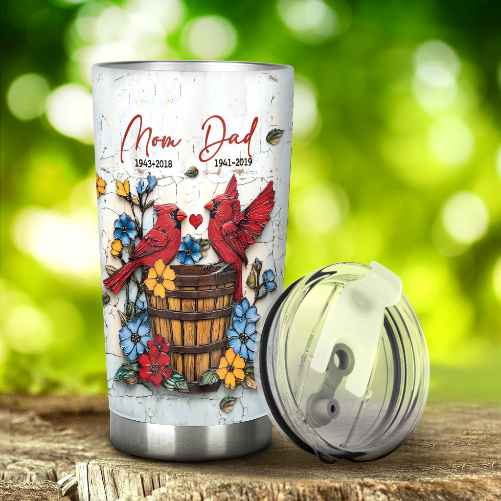 Diejenigen, die wir lieben, gehen nicht fort – personalisierter Gedenkbecher