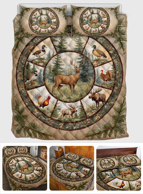 Love Hunting – Jagd-Steppdecken-Set