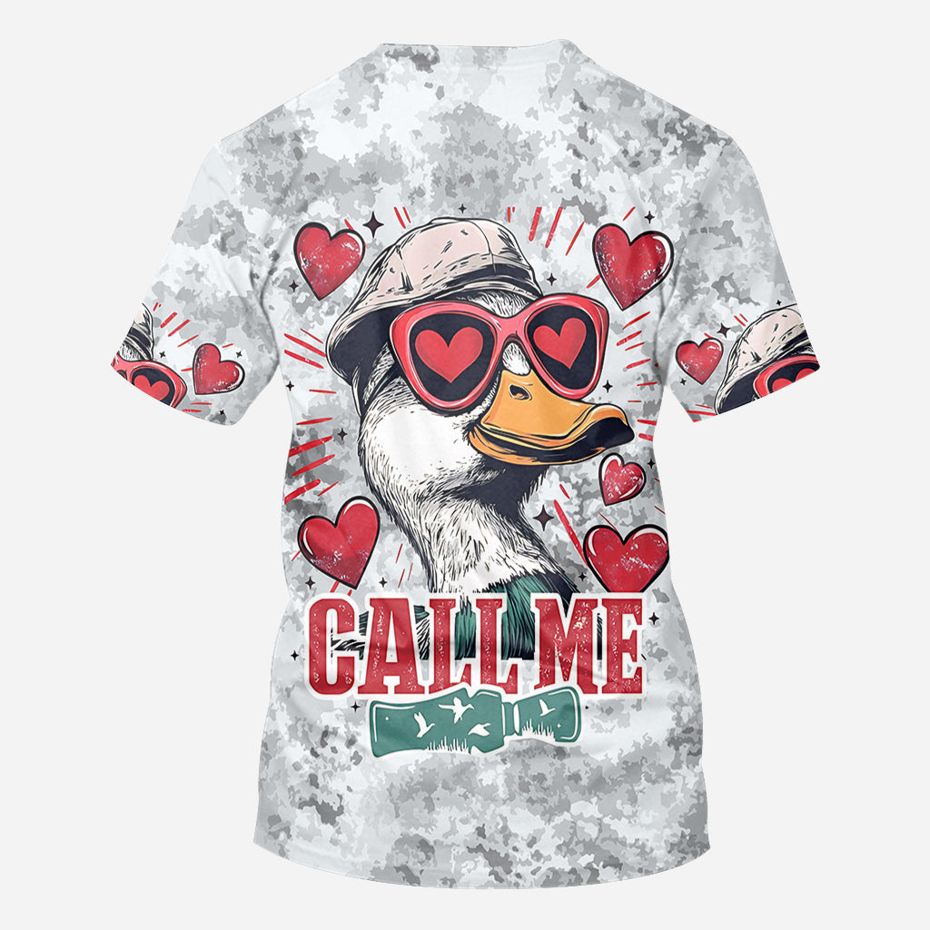 Call Me - Personalized Hunting All Over Shirt