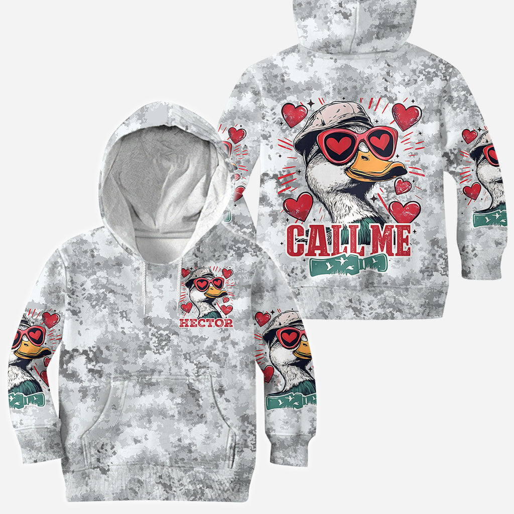 Call Me - Personalized Hunting All Over Shirt