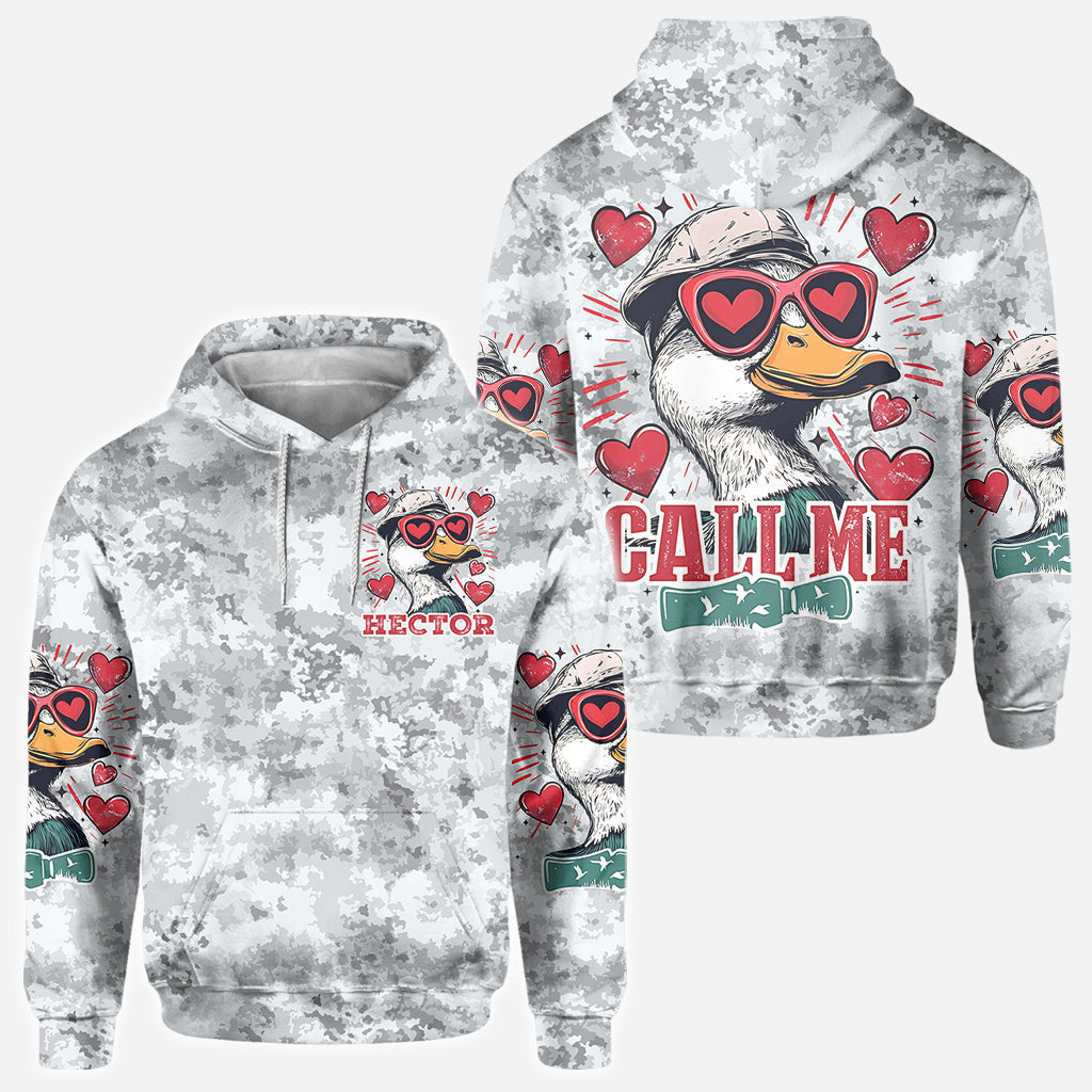 Call Me - Personalized Hunting All Over Shirt