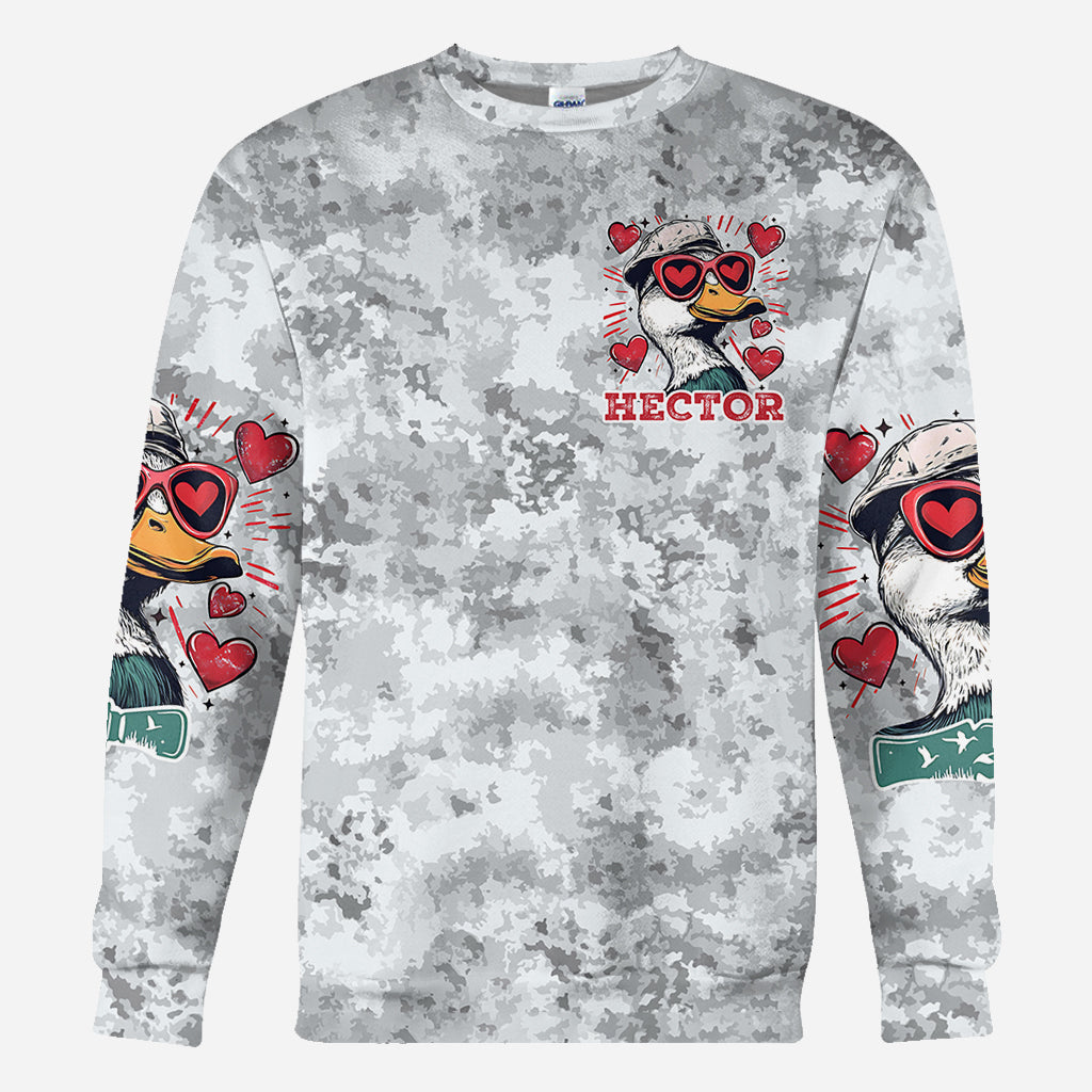 Call Me - Personalized Hunting All Over Shirt