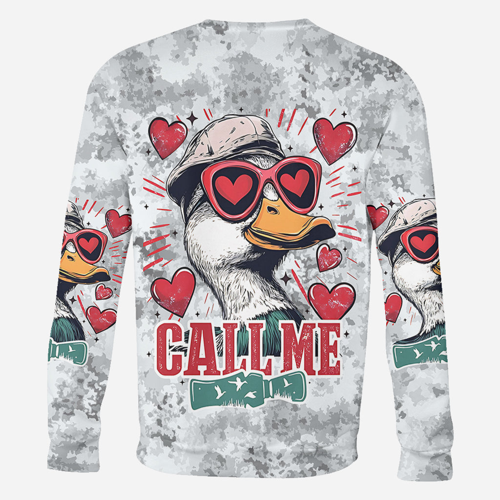 Call Me - Personalized Hunting All Over Shirt