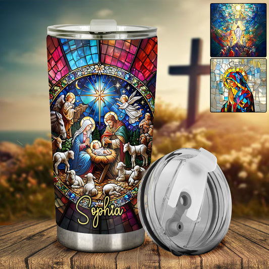 Heilige Familie – Personalisierter christlicher Trinkbecher
