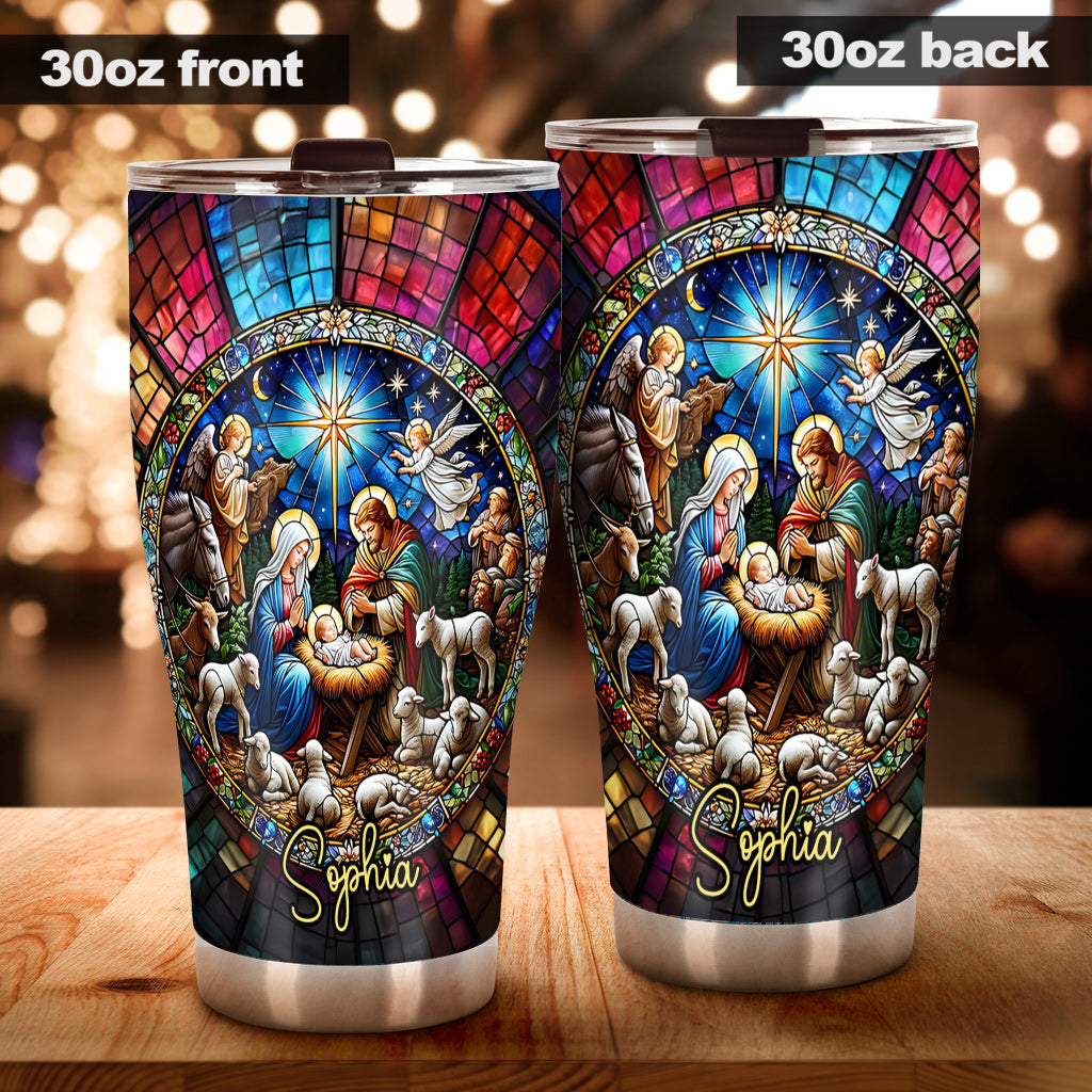 Holy Family - Personalized Christian Tumbler